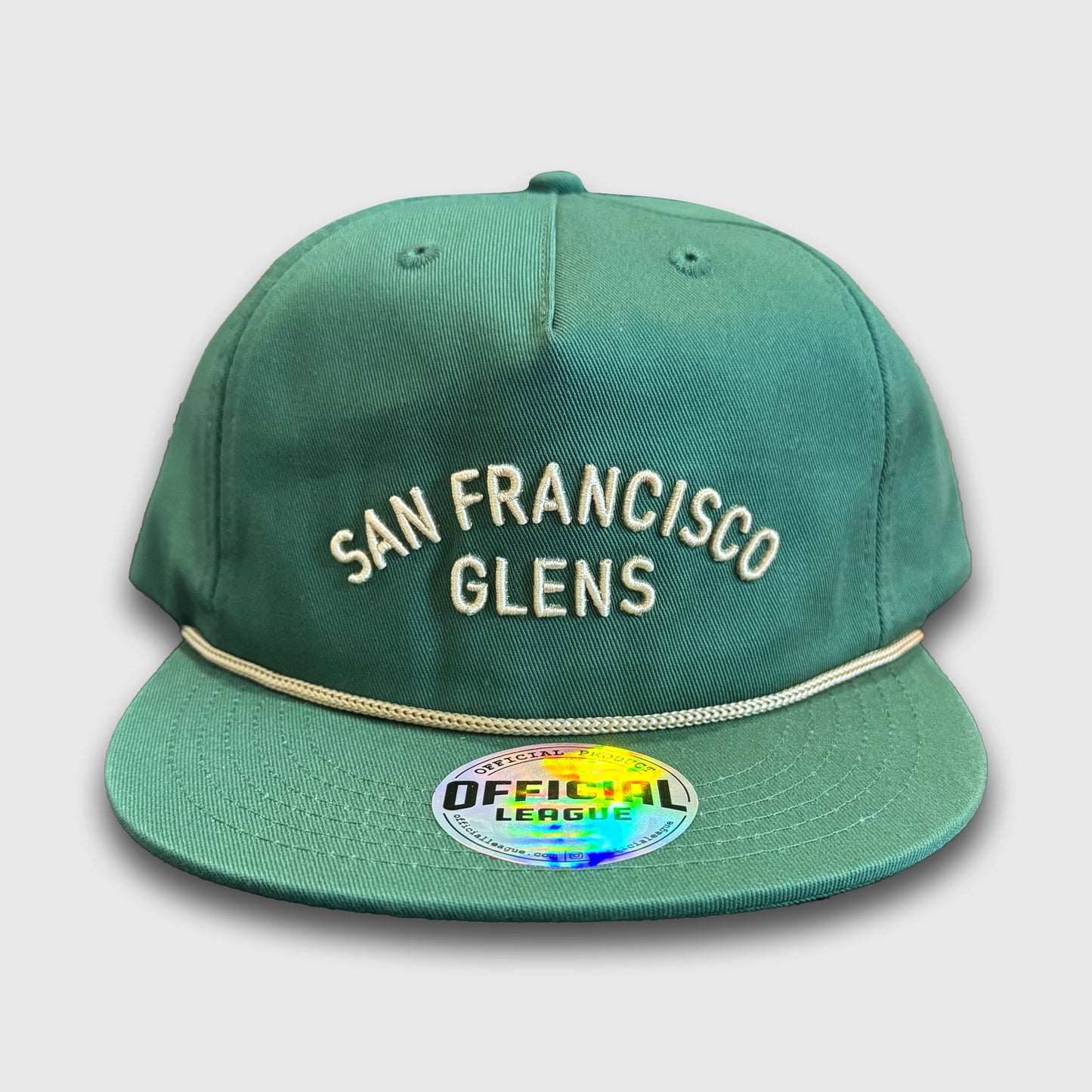 SF Glens X Official League Flat Brim Cap
